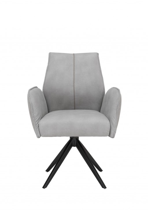 Design Armlehnstuhl LENA drehbar Grau/Schwarz Muster nur 2 Stück Abholung Design Armlehnstuhl LENA drehbar Grau/Schwarz Muster nur 2 Stück Abholung