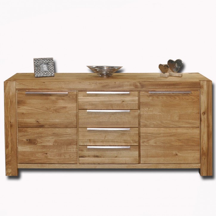 Sideboard Kommode Wildeiche teilmassiv geölt ELFO NENA 2758