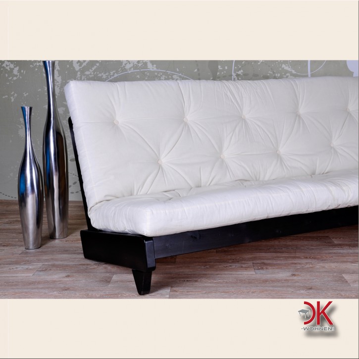 Karup FRESH Schlafsofa Kiefer massiv schwarz inkl. 1B Futonmatratze Muster Abholung