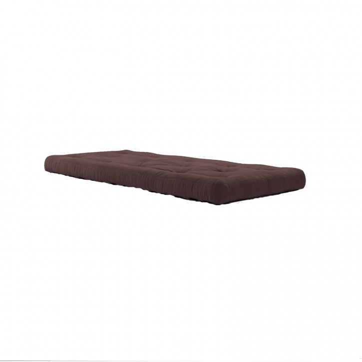 % Futonmatratze 90x200 cm braun Gästebett ,passend für Karup Gestell