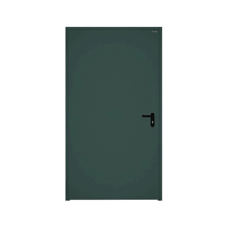 Stahltüren 910x1870 grün DIN Links grün Kellertür Nebeneingangtür Abholung