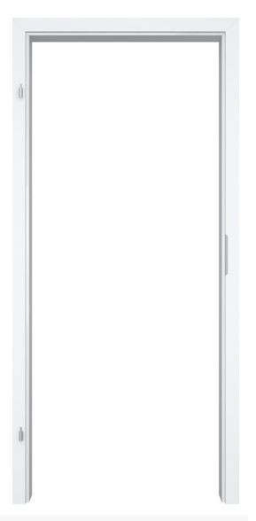 Zarge in 3.0 extra weiß 860x1985x140mm DIN R Tür Rahmen Designeroberfläche 5+12