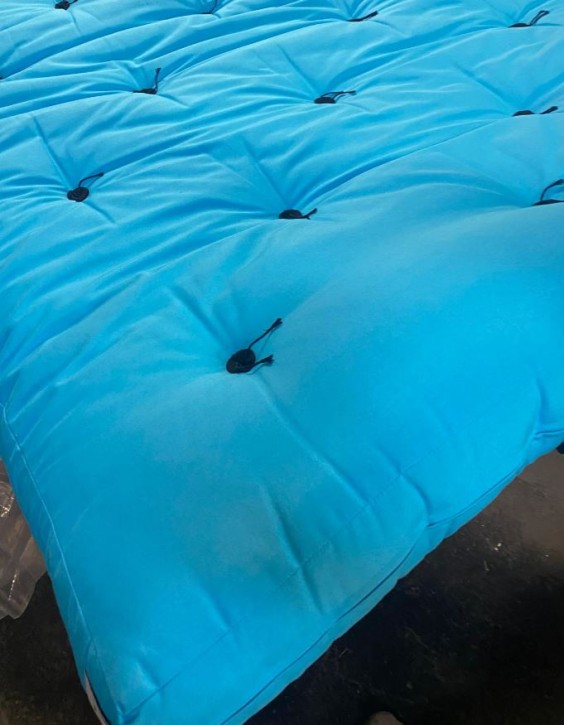 1B Futonmatratze für Bett Karup 120x200cm türkis Abholung Nr.1