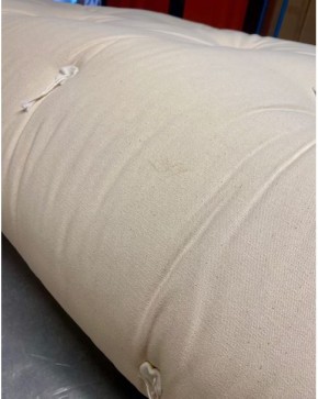 Karup Woodstock Bett %%% Gestell 160x200cm Kiefer massiv schwarz / silber inkl.RR , Holzkopfteil, Matratze Nr.7 Abholung