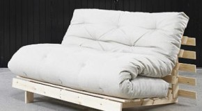1B Futonmatratze Nr.5 138x197 cm creme Gästebett , passend für Karup Sofa Gestell %%% Abholung