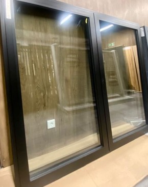 Musterfenster Fenster gemischt schwarz anthrazit Alu PVC Stahl Abholung Musterfenster Fenster gemischt schwarz anthrazit Alu PVC Stahl Abholung