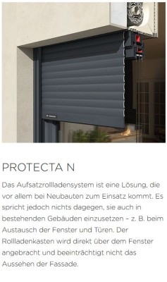 Balkontür Primo 82 niedriger Schwelle, inkl.Aufsatzrolladen 1000x2250mm Rechts Muster Abholung