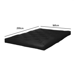 % Futonmatratze 160x200cm für Bett Traditional Karup schwarz % APRIL Abholung