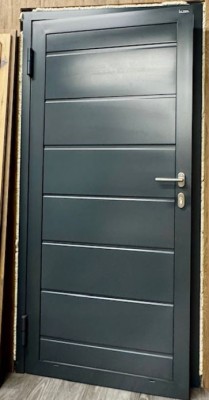 Technischer Tür DOPRO 45  Seitentür 990x 2000 Anthazit Muster