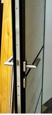Technischer Tür DOPRO 45  Seitentür 990x 2000 Anthazit Muster
