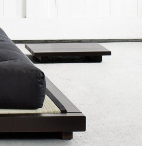 2x Nachtisch Japan Beistelltisch Dock , Kiefer massiv dunkel Karup Design
