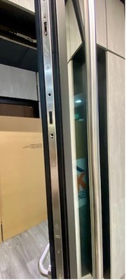 Glas Stahlprofiltüren mit thermischer Trennung , Forster Unico HI 1130x 2250mm Rall 9005 Matt Struktur Glas Stahlprofiltüren mit thermischer Trennung , Forster Unico HI 1130x 2250mm Rall 9005 Matt Struktur
