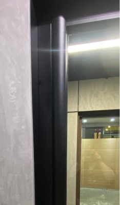 Glas Stahlprofiltüren mit thermischer Trennung , Forster Unico HI 1130x 2250mm Rall 9005 Matt Struktur Glas Stahlprofiltüren mit thermischer Trennung , Forster Unico HI 1130x 2250mm Rall 9005 Matt Struktur