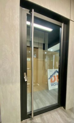 Glas Stahlprofiltüren mit thermischer Trennung , Forster Unico HI 1130x 2250mm Rall 9005 Matt Struktur Glas Stahlprofiltüren mit thermischer Trennung , Forster Unico HI 1130x 2250mm Rall 9005 Matt Struktur