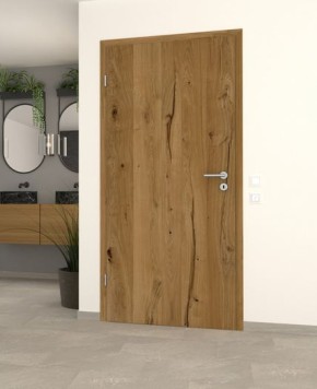 Asteiche Antik Natur Designertür Echt Holz 860 x 2110 mm links Abholung Nr.37