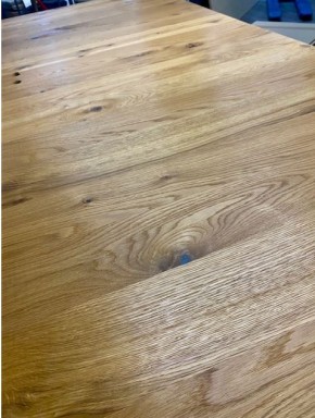 Asteiche Natur quer Designertür Echt Holz 860 x 2110 mm links Abholung Nr.38