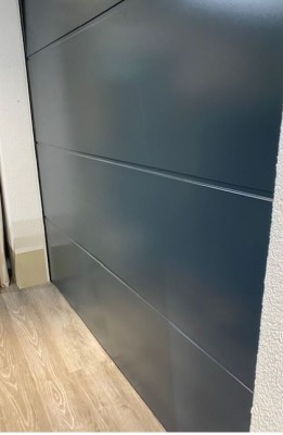 Sektionaltor 2375x2250 elektrisch 40 mm Paneel UniPro Anthrazit Abholung