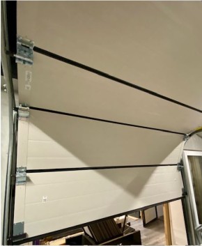 Sektionaltor 2375x2250 elektrisch 40 mm Paneel UniPro Anthrazit Abholung
