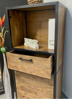 Regal Mumbai Unikat Mangoholz massiv  58x40x146 cm Muster Abholung