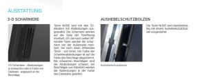 NOBE Eingangstür aus Aluminium und Stahl 980x2095mm Modern Graphite L Anschlag
