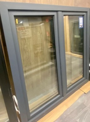 Musterfenster Fenster gemischt schwarz anthrazit Alu PVC Stahl Abholung Musterfenster Fenster gemischt schwarz anthrazit Alu PVC Stahl Abholung