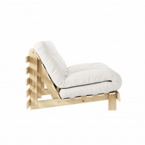 Karup Roots Sofa B-140cm Kiefer massiv natur inkl. Matratze in beige