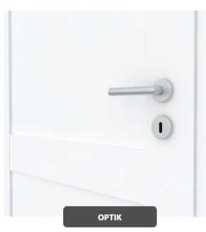 1B Vacia 860x1985 Din R Designtür Weißlack 3.0 Abholung